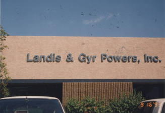 Landis & Gyr Powers Inc. - 2330 West University, Tempe, AZ.