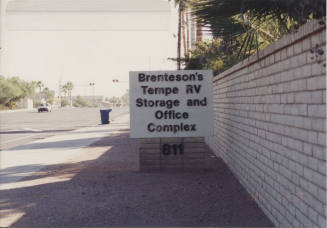 Brenteson's Tempe RV Storage and Office Complex - 811 West Warner Road, Tempe, AZ.