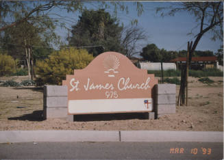 Saint James Church - 975 East Warner Road, Tempe, AZ.