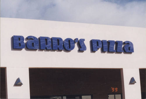 Barro's Pizza - 1006 East Warner Road, Tempe, AZ.