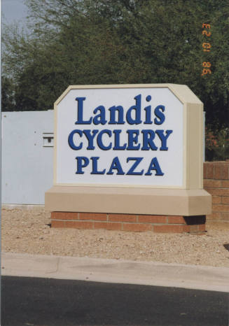 Landis Cyclery Plaza - 1006 East Warner Road, Tempe, AZ.