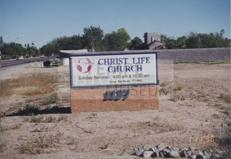 Christ Life Church - 1137 East Warner Road, Tempe, AZ.