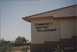 Community Baptist Fellowship - 1137 East Warner Road, Tempe, AZ.