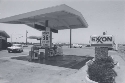 Exxon Gasoline Station - 1809 East Broadway Road, Tempe, Arizona