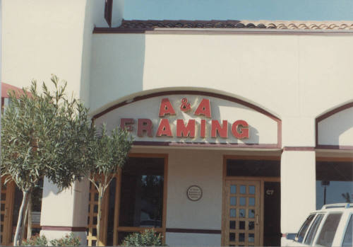 A & A Framing - 1721 E. Warner Road, Tempe, AZ.
