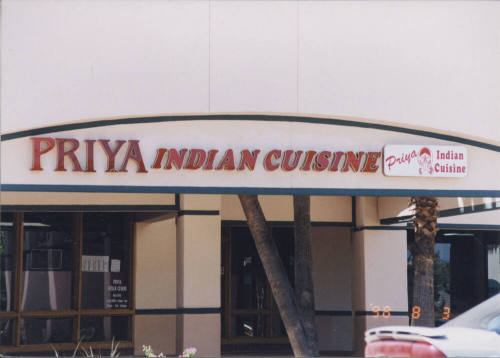 Priya Indian Cuisine  -  1761 E. Warner Road, Tempe, AZ