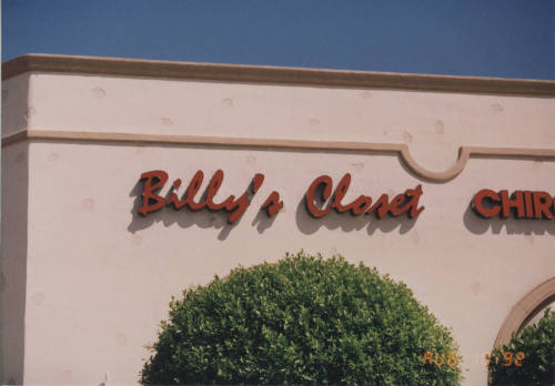 Billy's Closet  - 1840 E. Warner Road, Tempe, AZ
