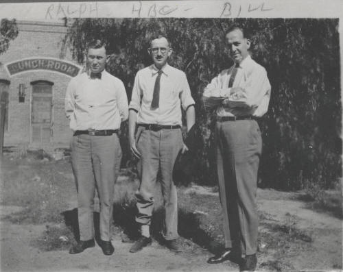 OS-123   Ralph Fowler, H.B. Clary and Bill Laird