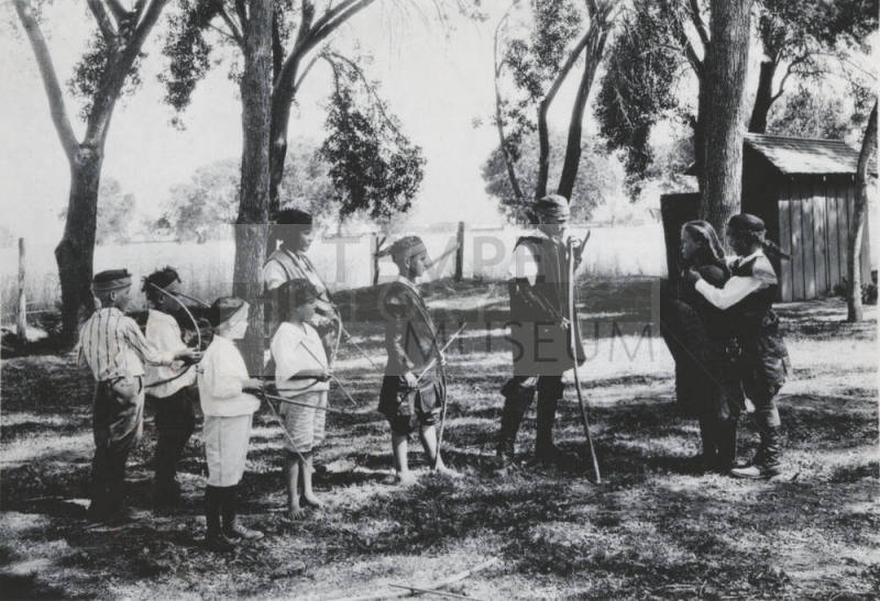 OS-169   1921 Drama Class at Rural School