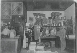 OS-216   Interior Morris' Grocery on Mill Avenue