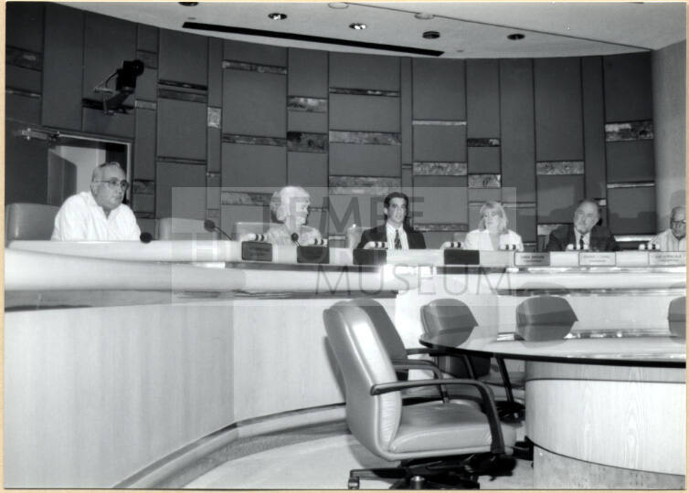 Tempe City Council in Chambers.