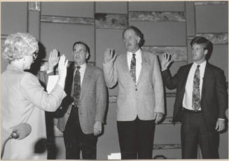 1992 Tempe City Council Swearing In Ceremony.