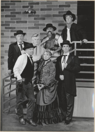 Group Photo of Tempe City Council and Mayor in Halloween Costumes, 1996.