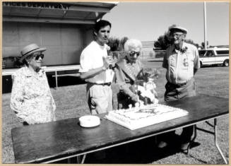 125th Tempe Birthday Cake With Mayor Giuliano.