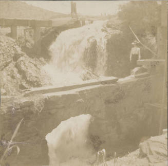 Waterfall at Hayden Flour Mill