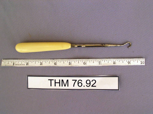 Buttonhook with ivory handle