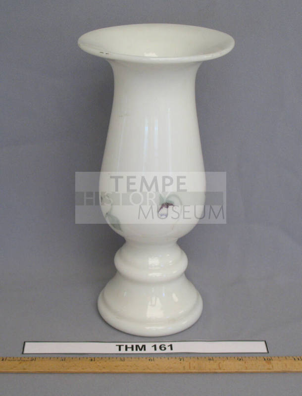 white china  vase