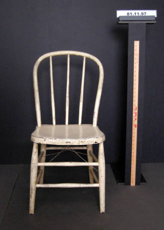 Chair, Three Spindle Bent Wood Dining