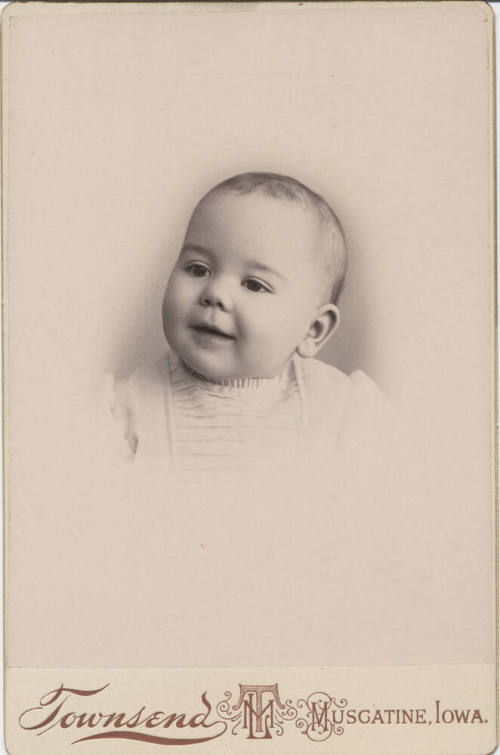 Head and Shoulders Portrait of Baby