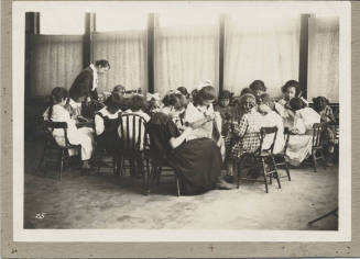 Rural School 1920 Girls Sewing Class