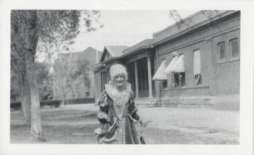 Woman in Costume at Tempe Normal School