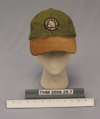 Chuck King's official Iditarod musher 2001 cap