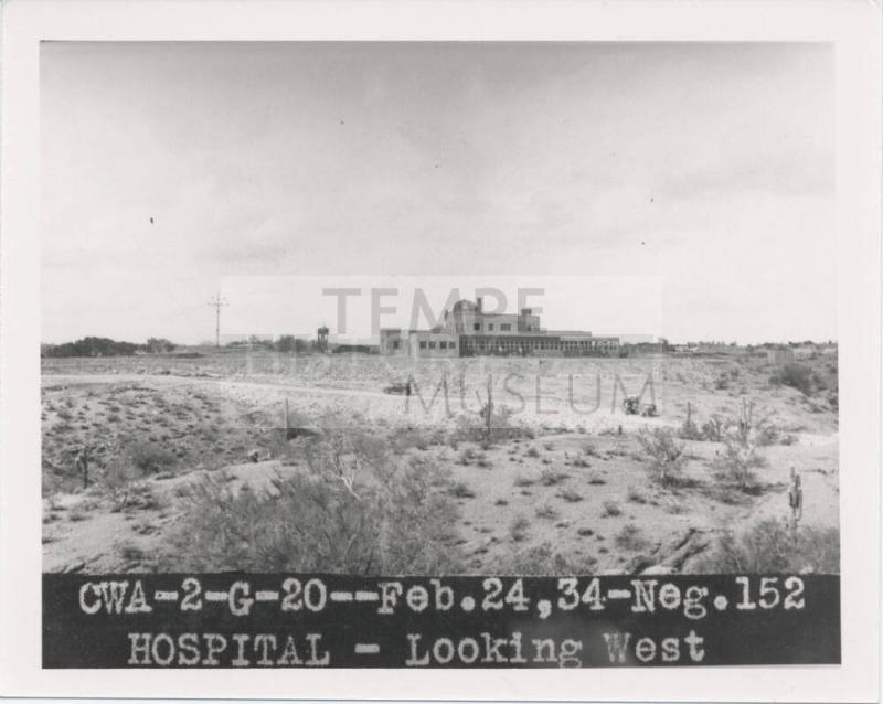 Cwa-Project-Curry Road Arizona State Tuberculosis Sanitarium (aka Arizona State Welfare Sanitarium).