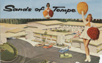 Postcard, Sands of Tempe Motel