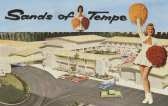 Postcard, Sands of Tempe Motel