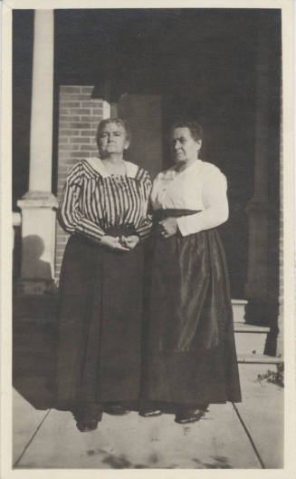 Mary S. Craig and an Unidentified Woman