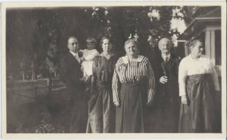 Photograph of Mary S. Craig and Family