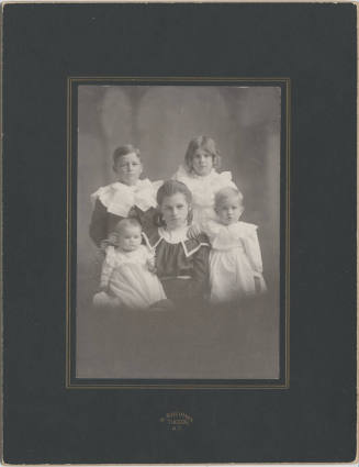 Portrait of Dines Family Children