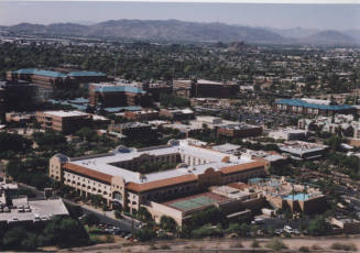 View from Tempe Butte: Mission Palms