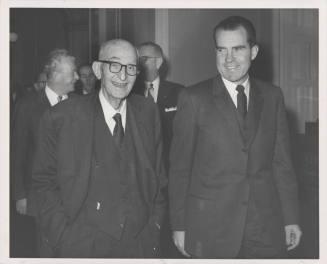 Carl Hayden and Richard Nixon