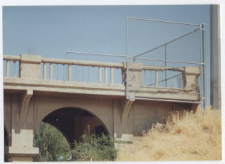 Photo:  Ash Ave. Bridge Abutment, 1993