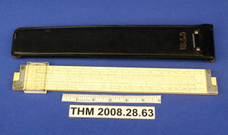 Slide Rule with Case