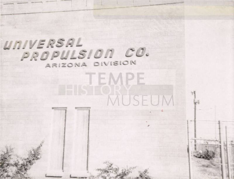 Universal Propulsion Company - 117 South Hayden Road, Tempe, Arizona
