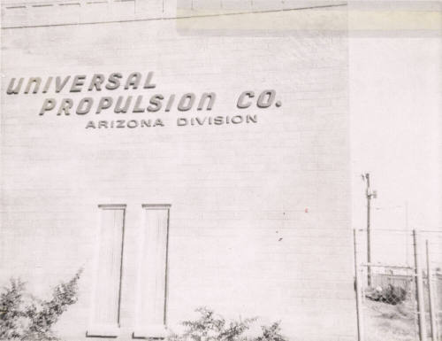 Universal Propulsion Company - 117 South Hayden Road, Tempe, Arizona
