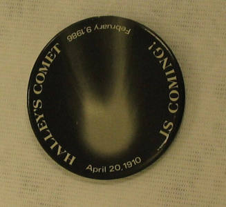 Button, Halley's Comet is coming, ASU 1985-86