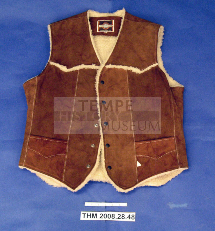 Luther E. Finley's Leather Vest