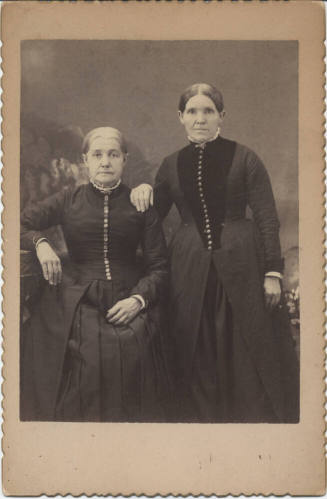 Portrait of Mrs. Rowe and Her Sister