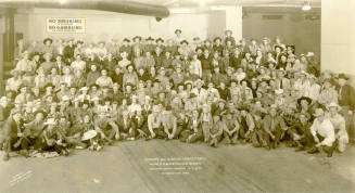 Madison Square Garden, 1944, Group Photo with Larry and Luther Finley