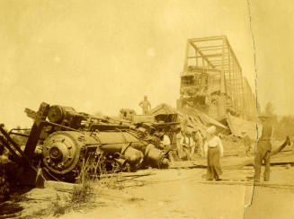 Maricopa/Phoenix Railroad Bridge Train Wreck