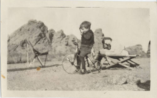 Child on Tricycle at Papago Park