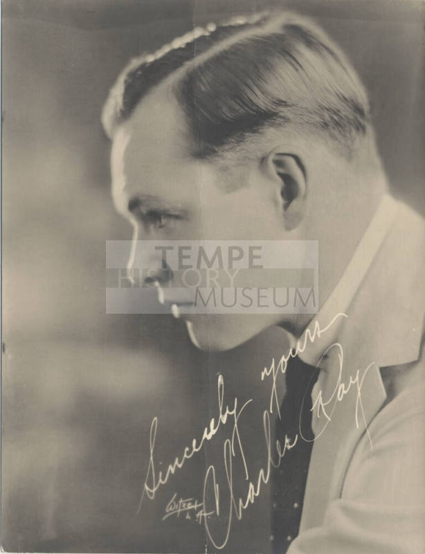 Autograph Portrait of Charles Ray