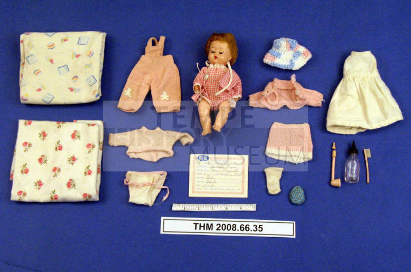 Blonde Little Betsy Wetsy Doll with Layette (1957)