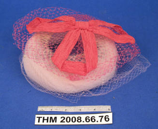 Pink Veil Hat