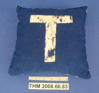 Tempe High School "T" pillow