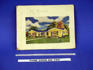 "My House" scrapbook