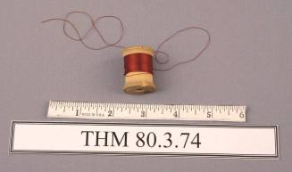 Spool, Wood with Brown Thread